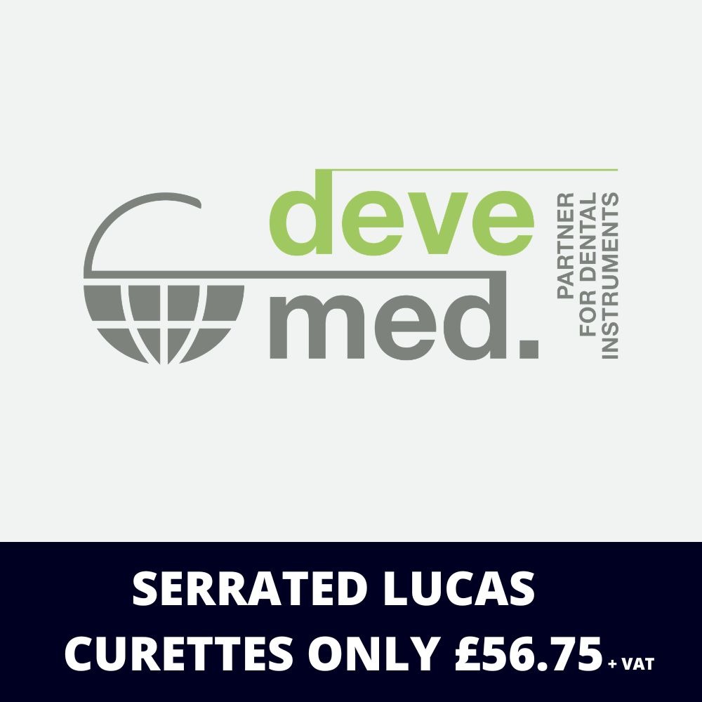 Devemed Serrated Lucas Curettes